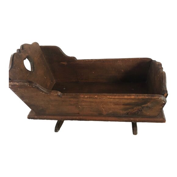 Vitange Baby Wood Cradle - Picture 4 of 16